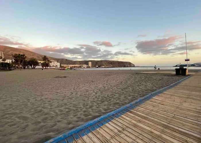 Pet friendly Estudio La Gavota, Vista Al Mar Los Cristianos 