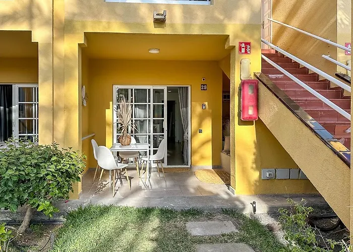 Pet friendly Casa Buenavida - Coqueto Apartamento Reformado, Piscina Y Terraza Apartment Maspalomas 