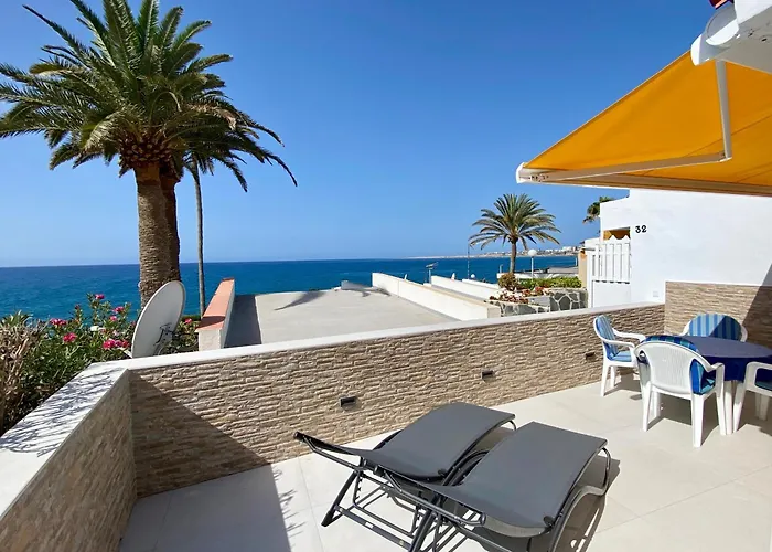 Pet friendly Ocean View Apartments Las Flores I San Agustin 